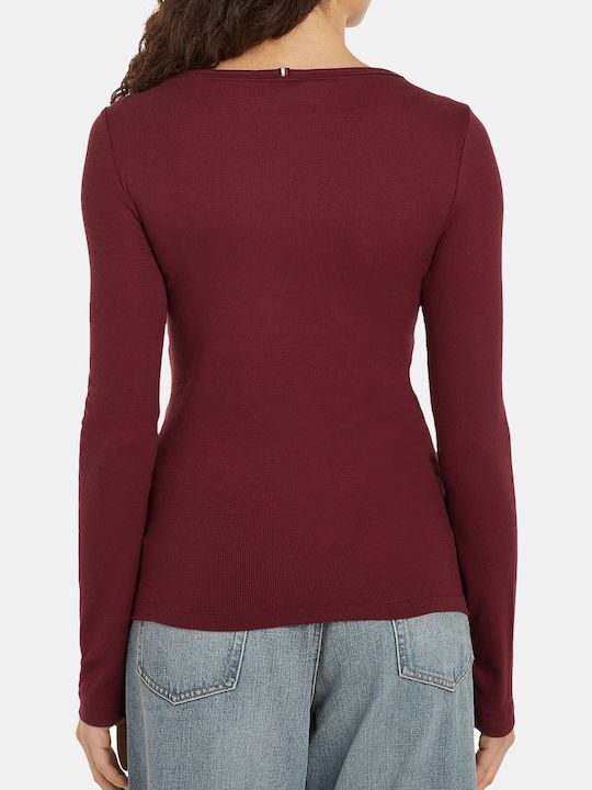 TOMMY HILFIGER Slim tencel open-nk ls